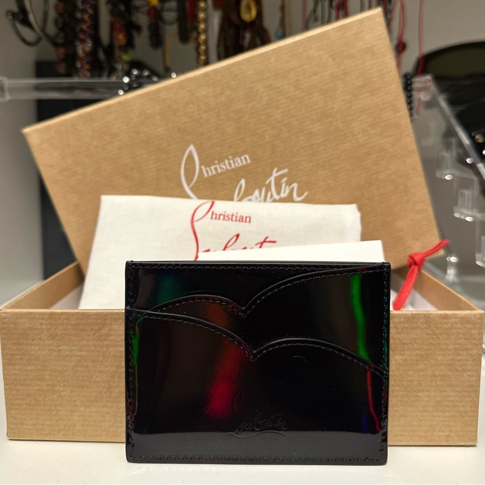 Christian Louboutin Black Card Holder